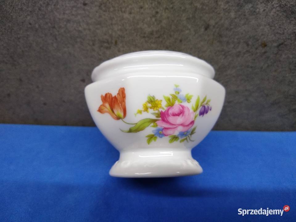 Cukiernica mała Rosenthal Maria Sommerstrauss Porcelana i szkło