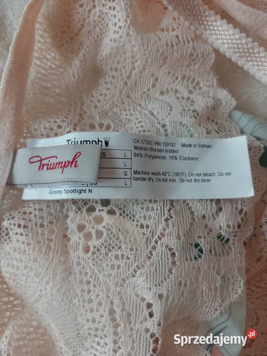40L Triumph Ekskluzywny biustonosz z Londynu