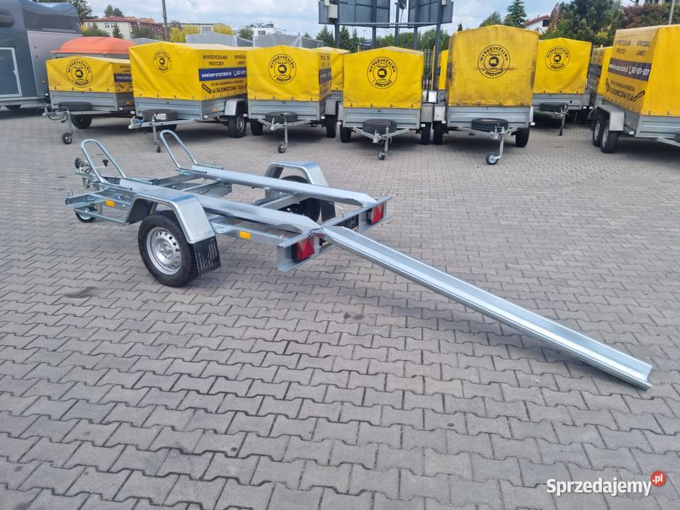 Przyczepa pod motocykl jeden nowa Niewiadów Lesznowola