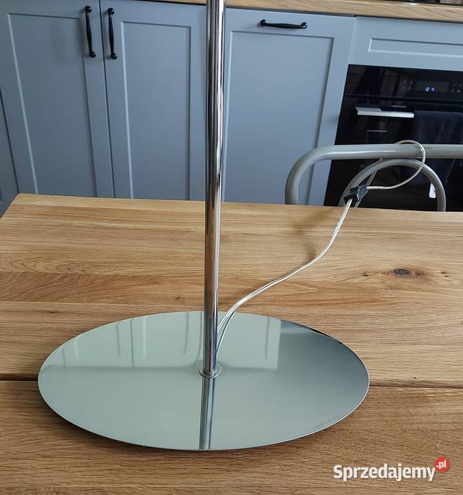 Lampa stołowa klosz w plisy kremowaecru Gdynia