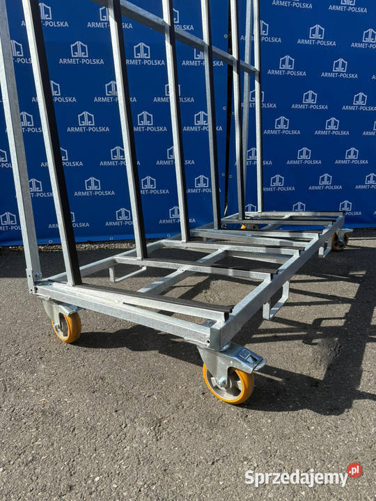 Wózek do transportu szkła okien płyt Opole