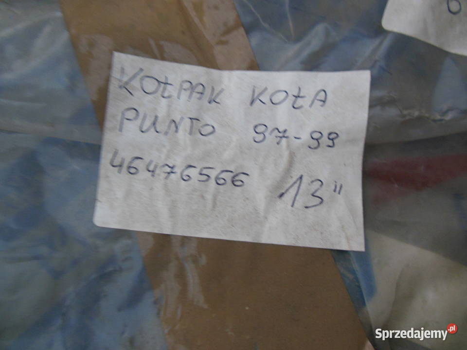 464765566 KOŁPAK FIAT PUNTO MK I NOWY ORYGINAŁ śląskie Kozy