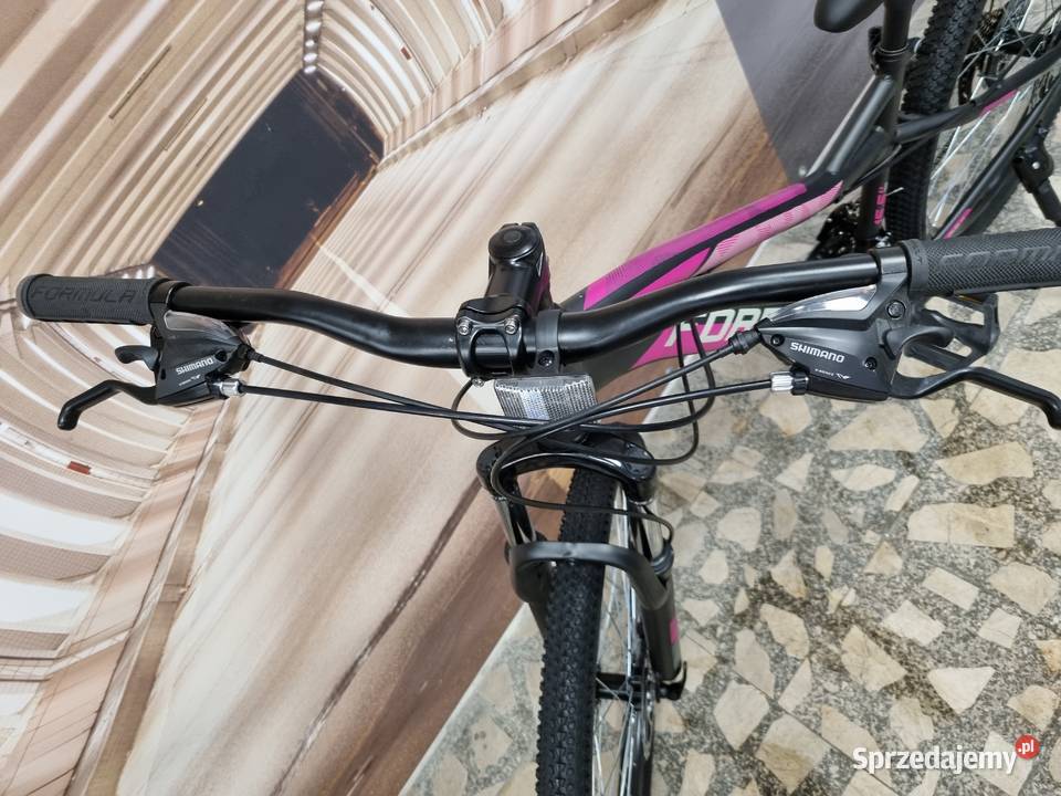 ROWER GÓRSKI ELECTRA Czarno różowa koła 26 Szczucin