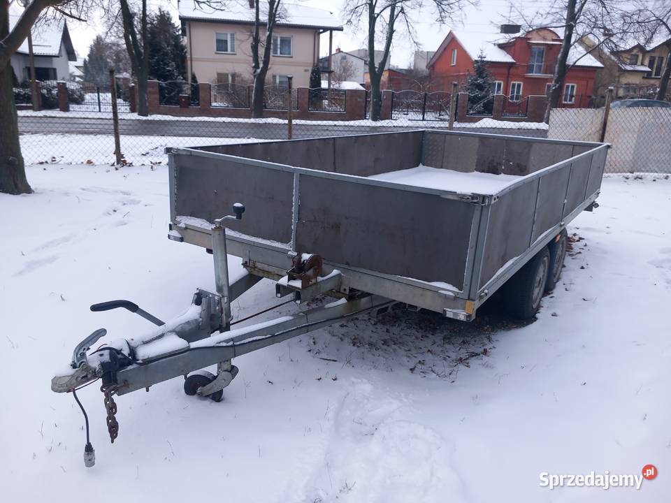 Przyczepa platforma dmc 2500 2 osiowa Żyrardów