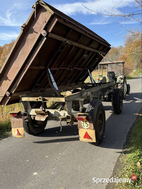 Przyczepa Rolnicza Wywrotka 6t Hl6011 Hw6011 Przyczepy rolnicze dolnośląskie Lubań