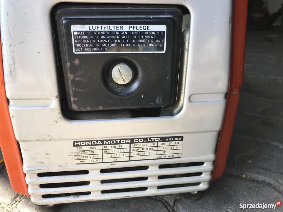 Agregat Honda ex500 sprawny Spalinowe