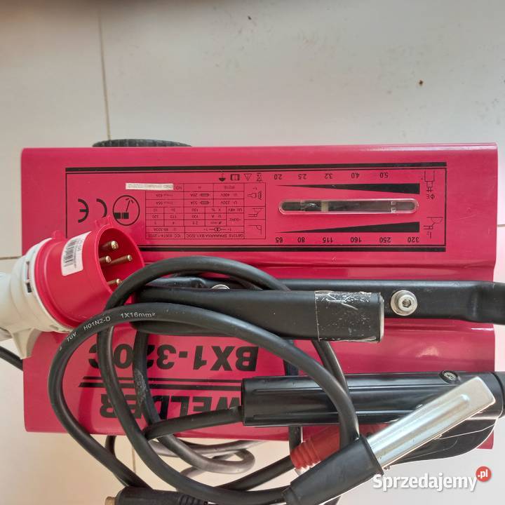 spawarka BX1320 65A 320A transformatorowa kable Zemborzyce Podleśne