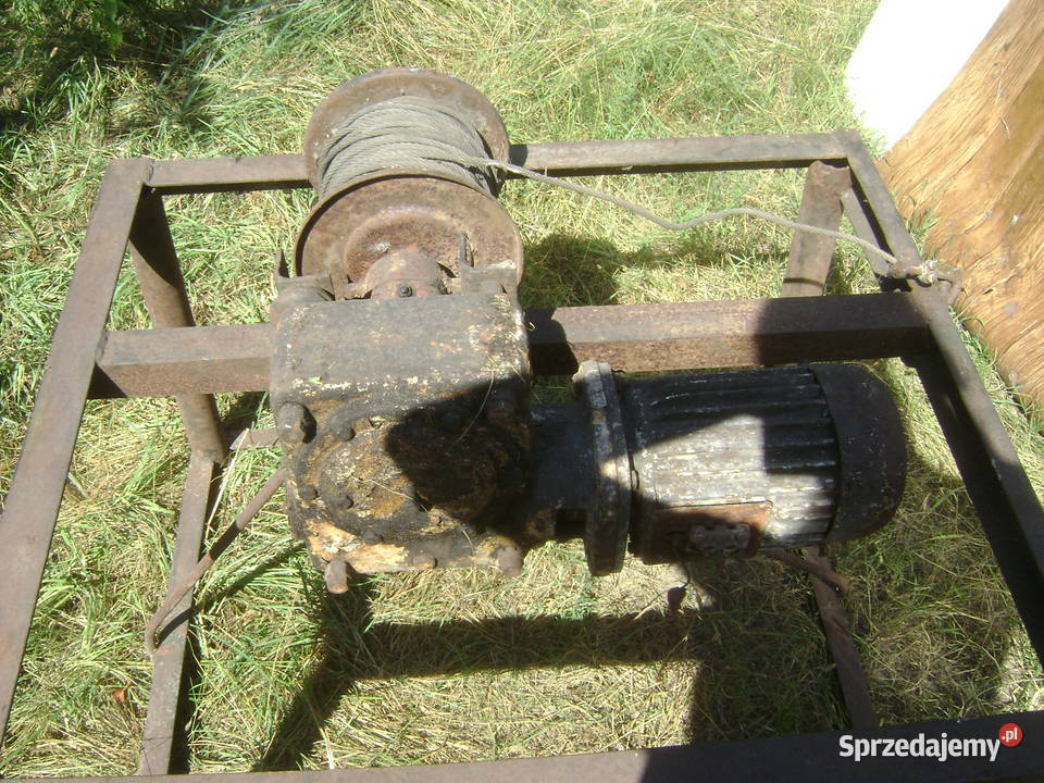 wyciągarka dżwig budowlany wciągnik linowy winda sprzedam