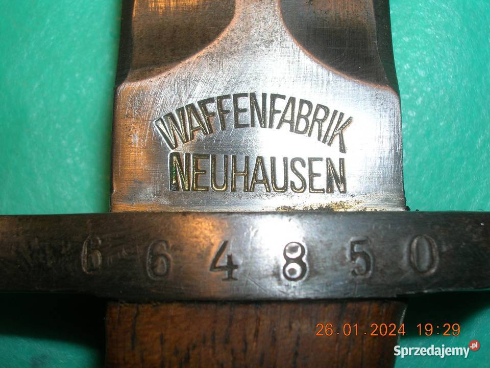 Bagnet szwajcar 1918 łódzkie Łódź