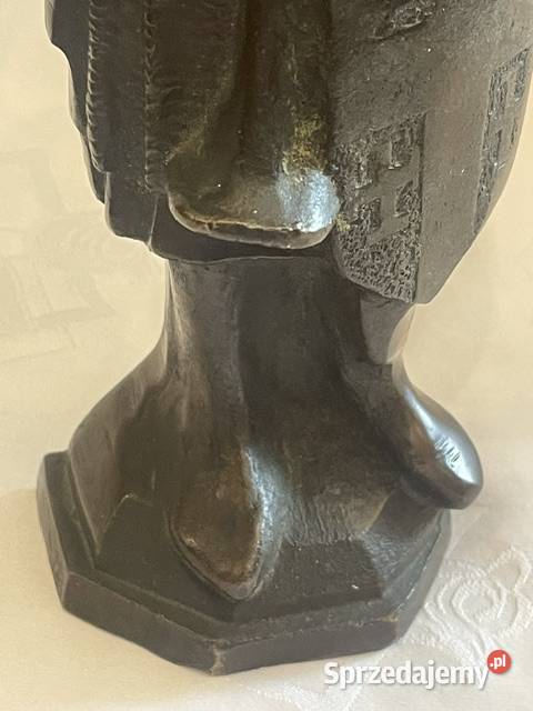 Figurka woja z brązu Kraków