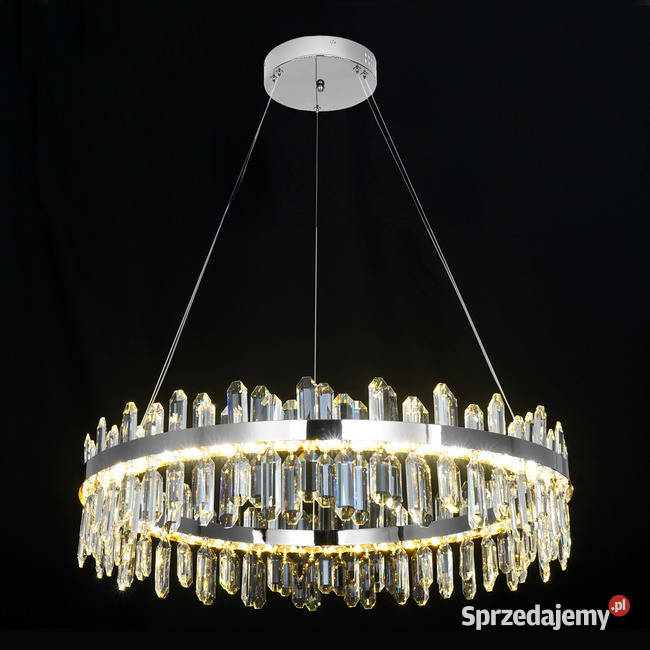 Żyrandol nowoczesny kryształowy lampa wisząca Warszawa