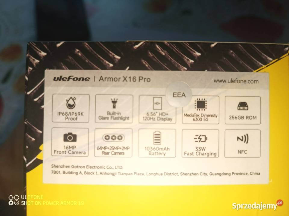 Ulefone armor x16pro Krosno Odrzańskie sprzedam
