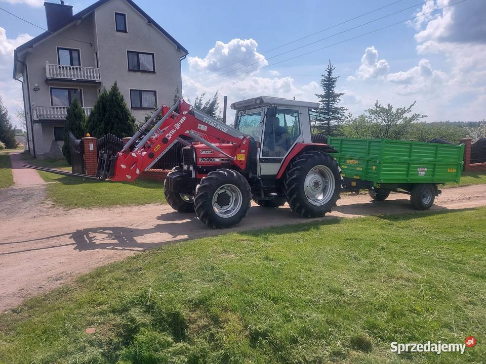 Wywrotka z homologacją 253545t przyczepa Radom