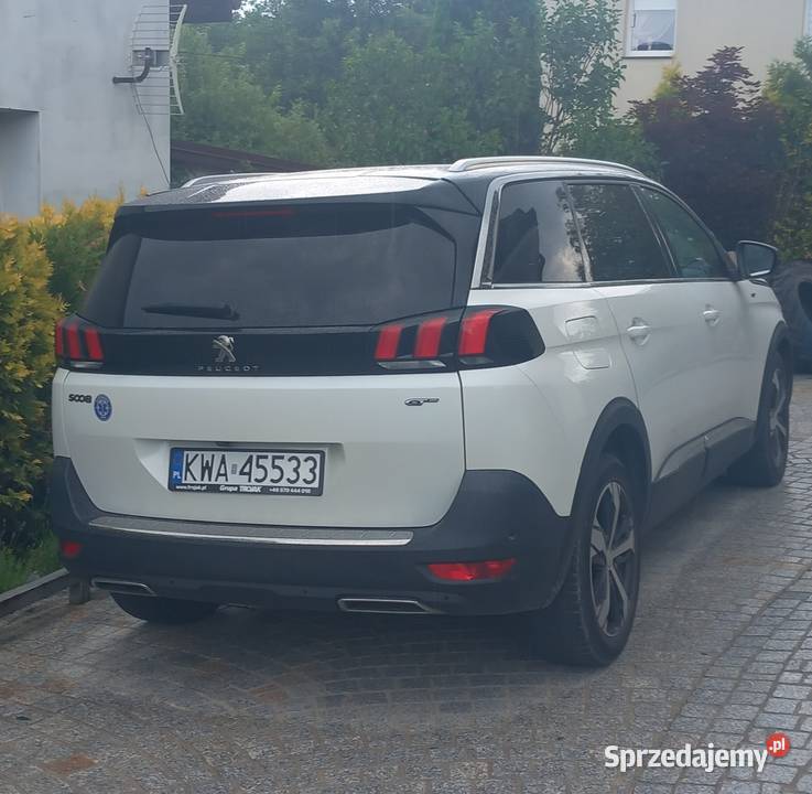 Peugeot 5008 GT nieuszkodzony 5008 Andrychów sprzedam