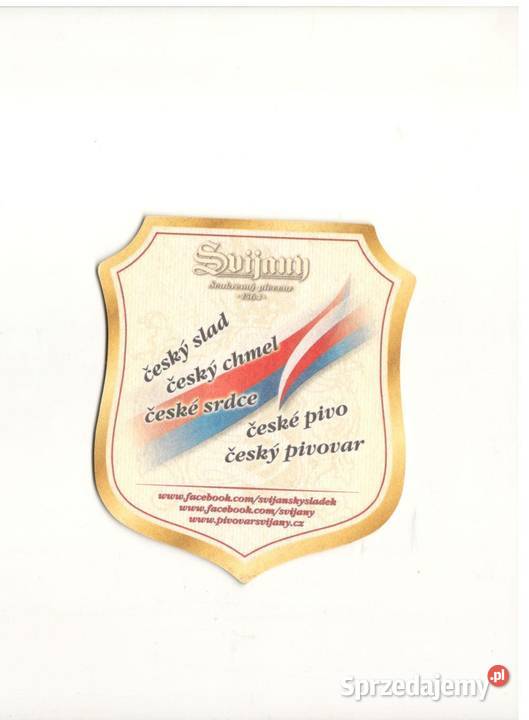 Svijany podstawka do piwa 3 Gliwice sprzedam