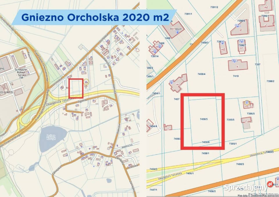 Gniezno Orcholska 2MNU pozwolenie na budowę Sprzedaż