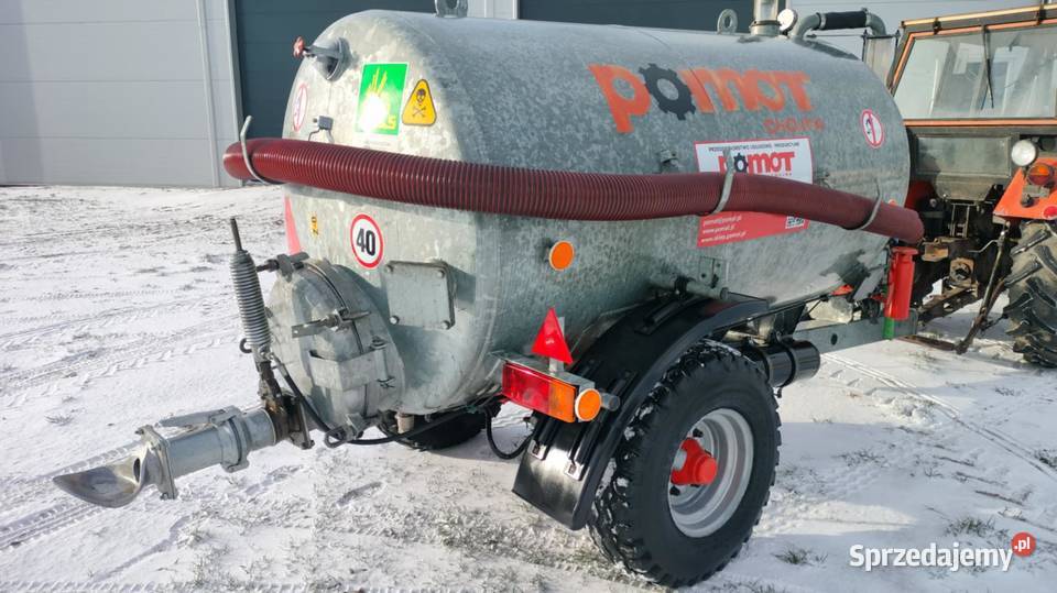 Beczkowóz Pomot 3300 litrów z 2015 roku Łuków