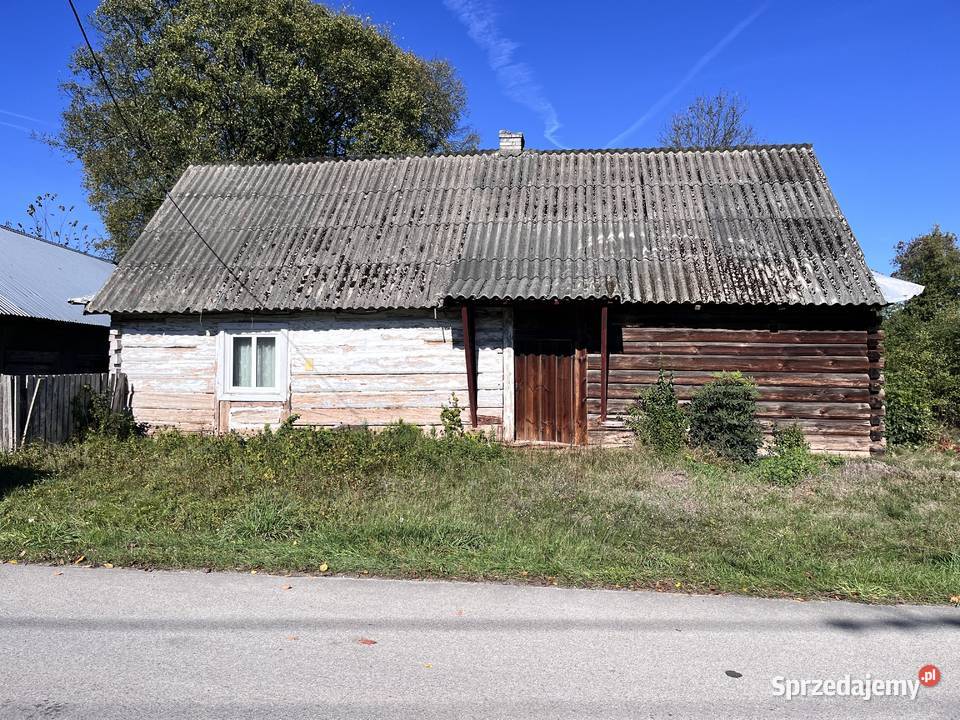 Dom drewniany z bali do rozbiorki Wola Duża