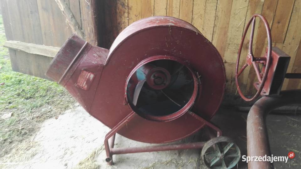 Dmuchawa do siana i słomy z silnikiem OKAZJA