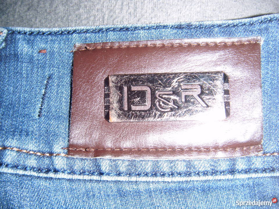 spodnie dromedar dżins rozmiar 27 biodrówki 2x36 Bez wzoru podlaskie