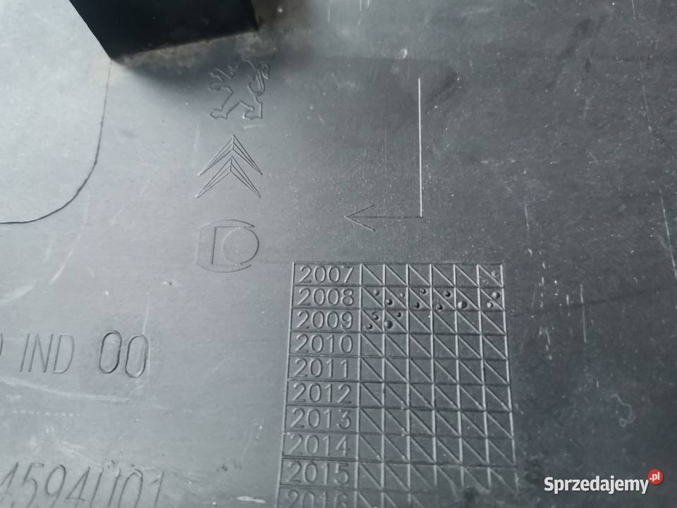 CITROEN C3 PICASSO 08 PRAWA LISTWA DRZWI TYŁ Międzychód