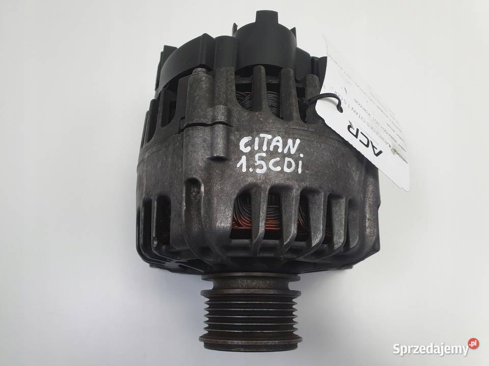 Mercedes Citan 15 CDI ALTERNATOR valeo Układ elektryczny, zapłon Janów