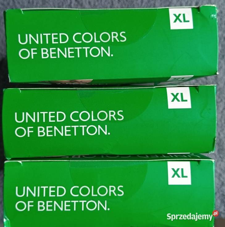 UNITED COLORS OF BENETTON bokserki męskie 2pak Rozmiar XL
