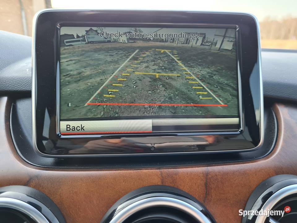 Mercedes Benz B250 Benzyna Automat Skóry Pakiet światła przeciwmgielne Klasa B sprzedam