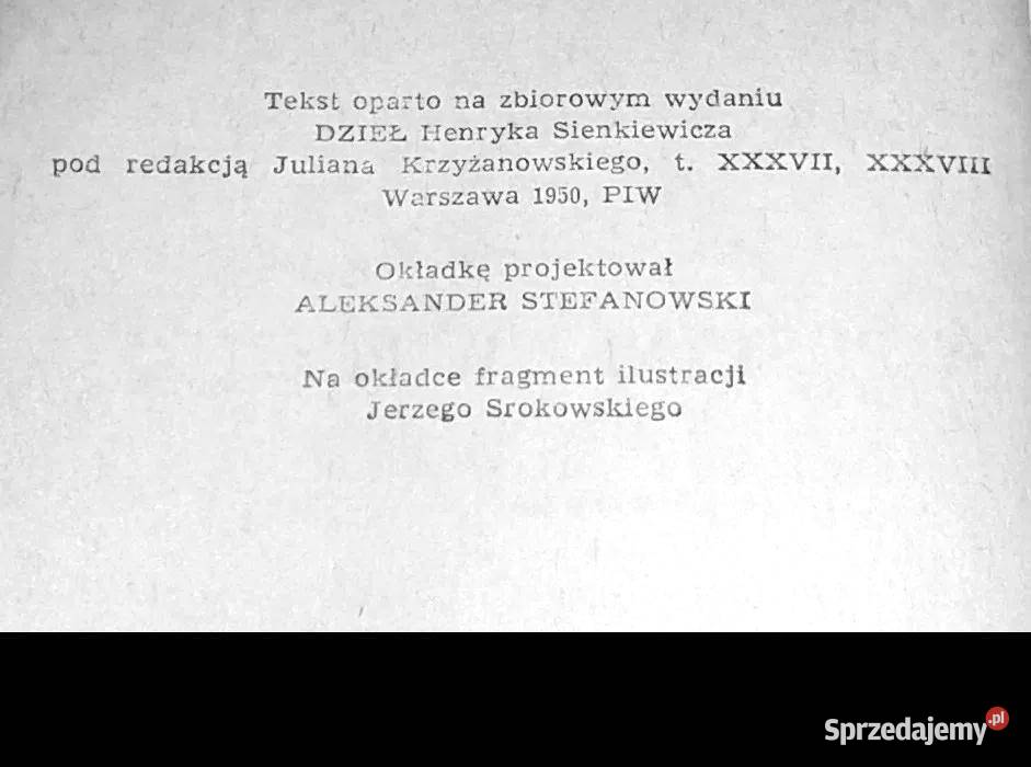 W pustyni i w puszczy Powieść Henryk Sienkiewicz Chełm sprzedam