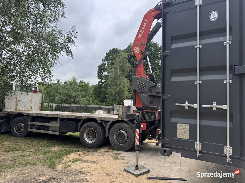 Usługa transportowa HDS 18 ton paka 74 chwytak Wierzbica