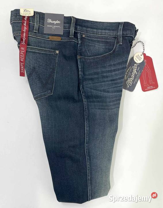 Spodnie damskie Wrangler Corynn Dark Lake Skinny Pisz