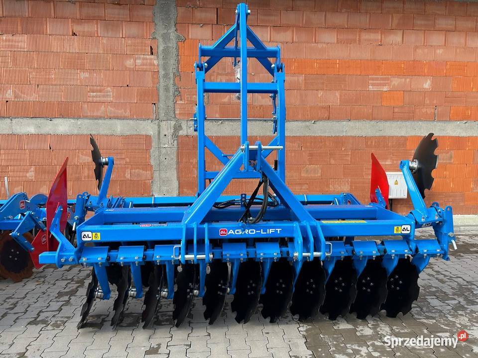 Agregat talerzowy AGROLIFT AGRIPACK XL z nieuszkodzony