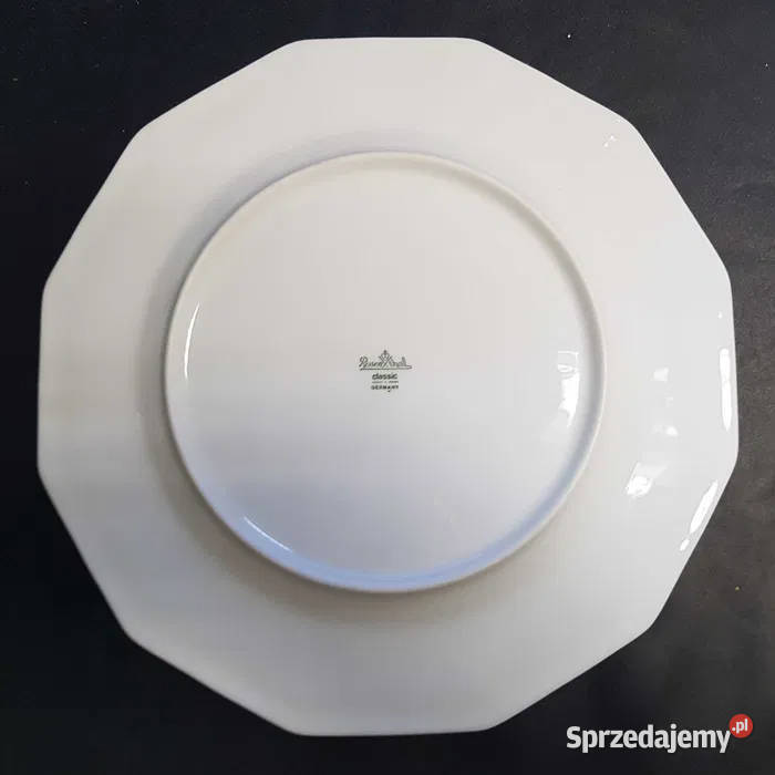Duże Talerze Rosenthal Biała Maria dużych talerz podkarpackie Rzeszów