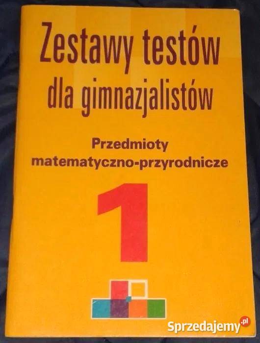 Przedmioty matematyczno przyrodnicze Testy Chełm