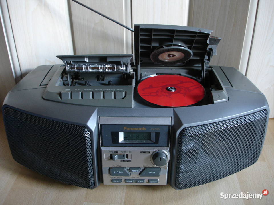 Radiomagnetofon PANASONIC RXDS5 lubuskie Zielona Góra