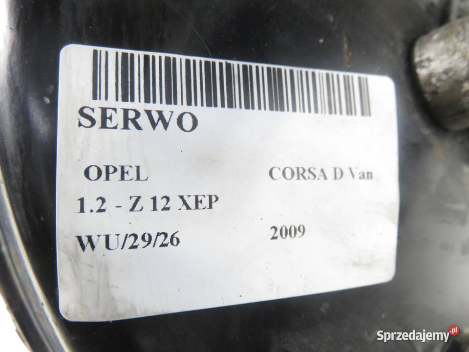 SERWO OPEL CORSA D Van 12 Z 12 XEP 0204051131