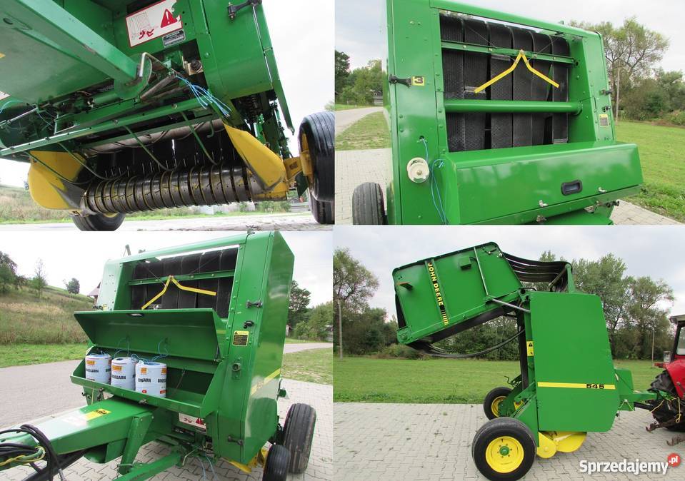 Prasa rolująca JOHN DEERE 545 z Austrii claas małopolskie Miechów