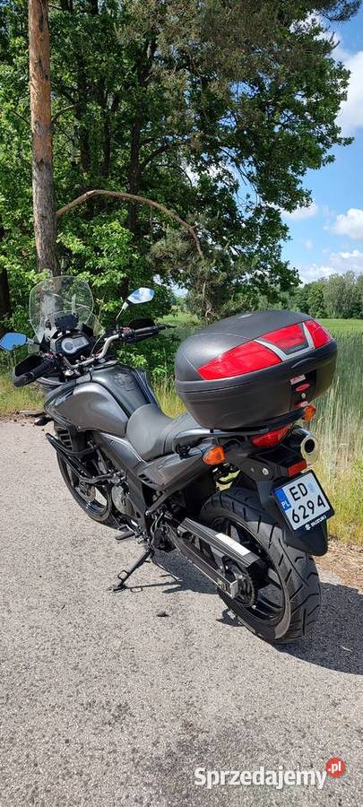 Suzuki DL 650 VStrom 2013r podgrzewane manetki Łódź