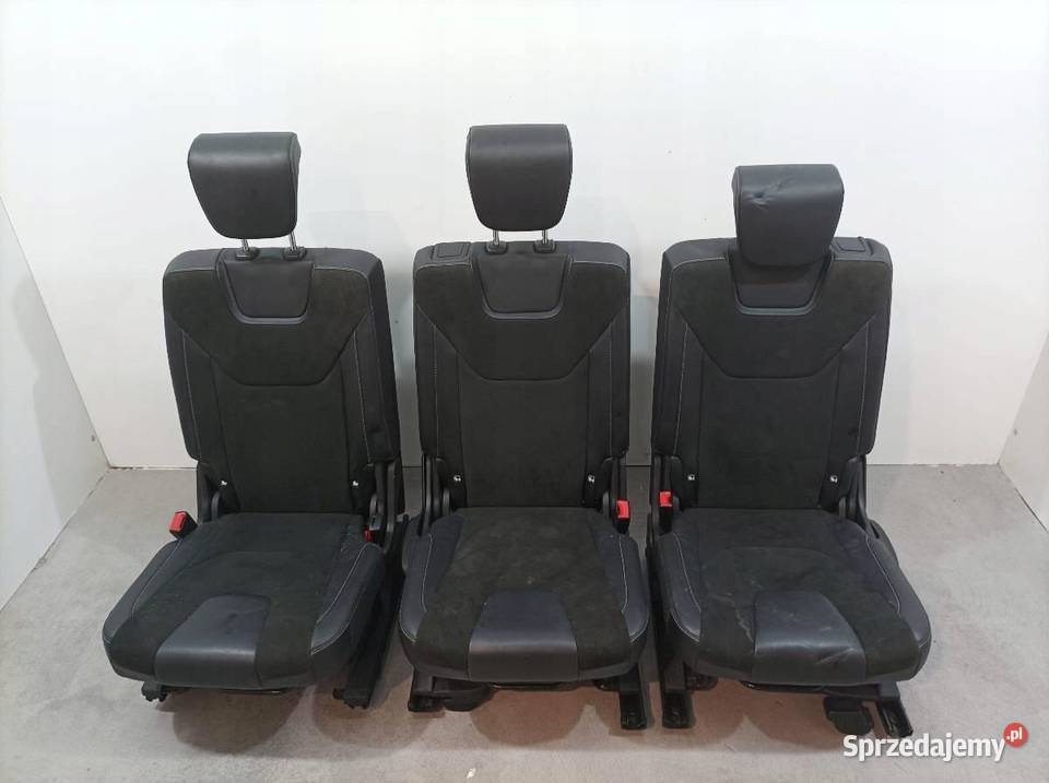 FOTELE II RZĄD KOMPLET PÓŁSKÓRA Ford Galaxy Mk4 sprzedam