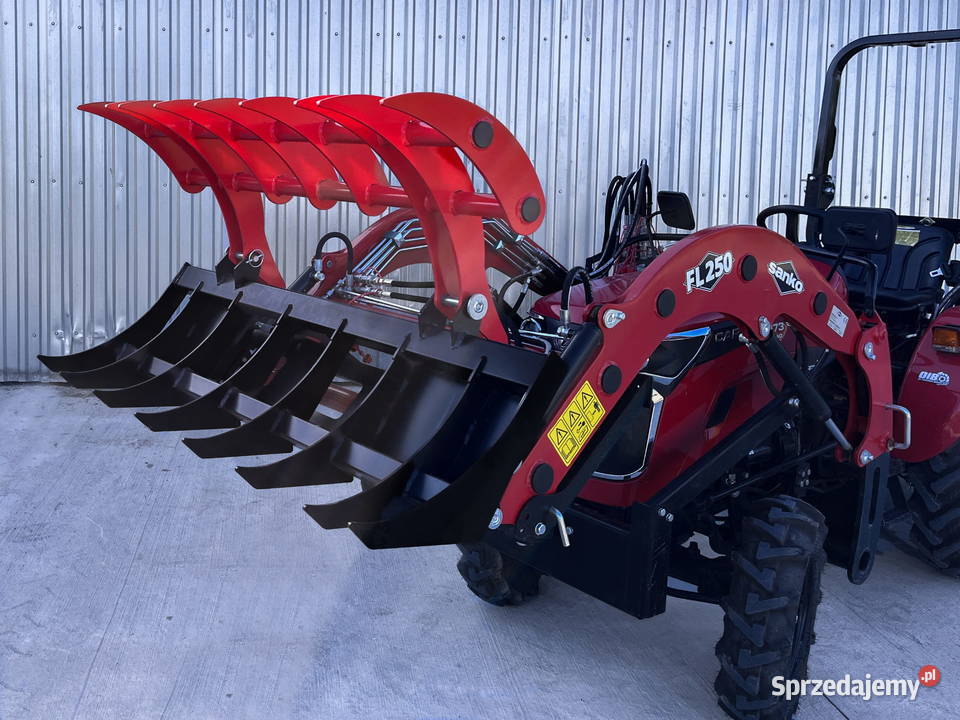 2 CHWYTAK do ładowacza DO DREWNA I GAŁĘZI dowóz kujawsko-pomorskie Dąbrowa Biskupia