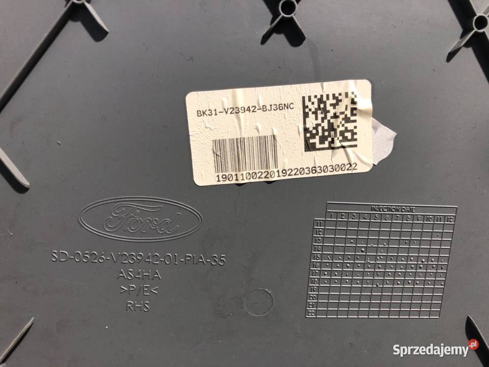 BOCZEK DRZWI PRAWY PRZÓD FORD TRANSIT VI osobowe podkarpackie