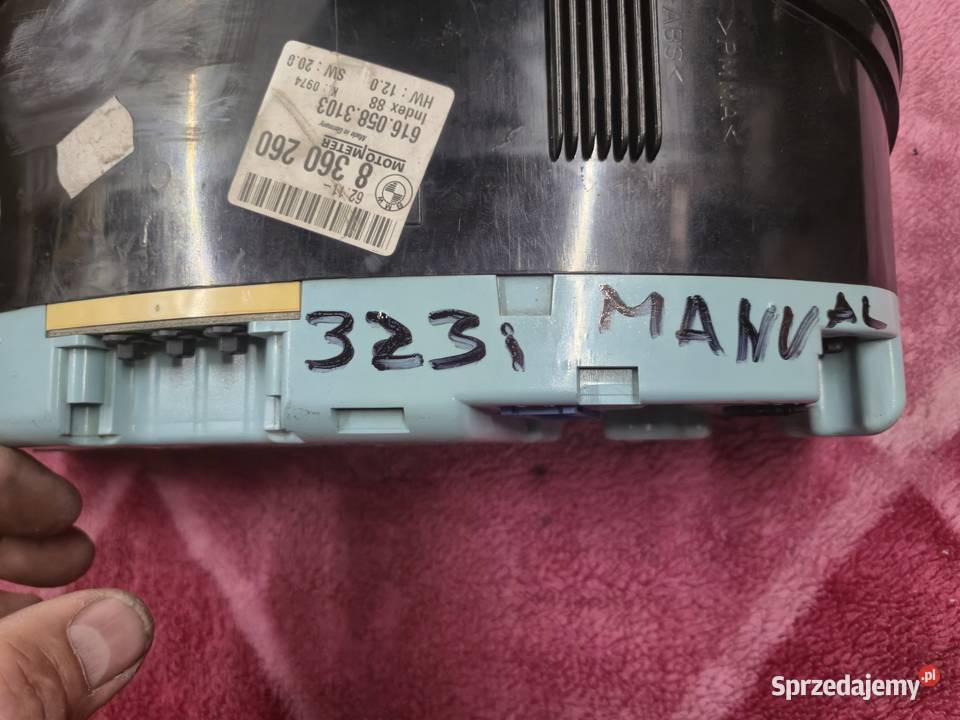 bmw e36 328i licznik zegary m52 6 cylindrow