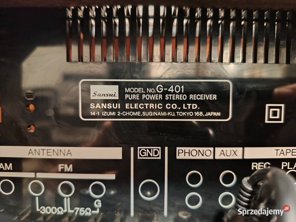 Amplituner SANSUI G 401 Gdynia