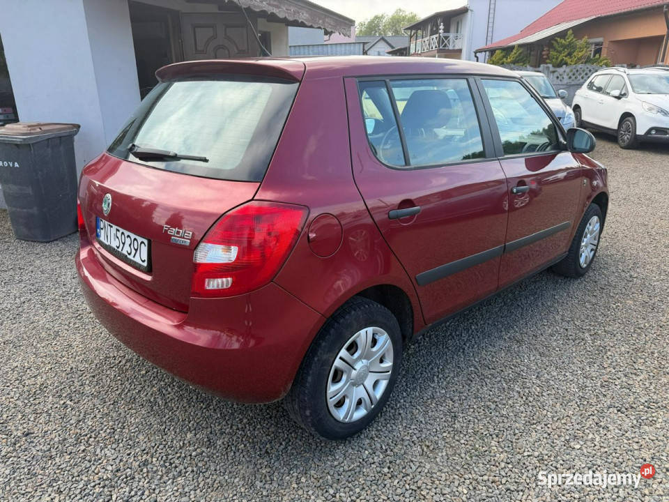 koda Fabia Zarejestrowany klimatyzacja I wspomaganie kierownicy Motoryzacja Zbąszyń
