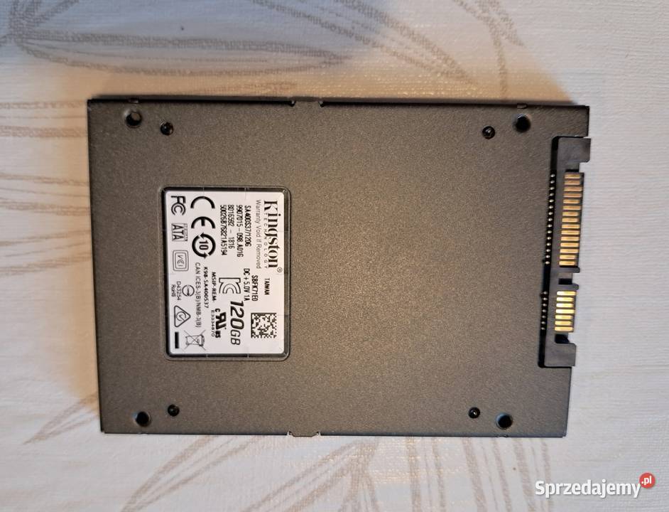 Dysk SSD Kingston sprawny w stanie przepracoane SATA Kraków