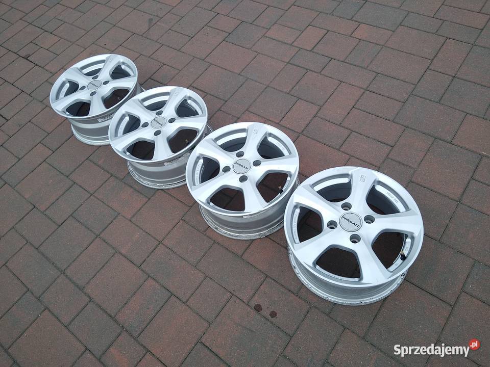 Felgi aluminiowe R15 4x1143 Nissan Mitsubishi sprzedam