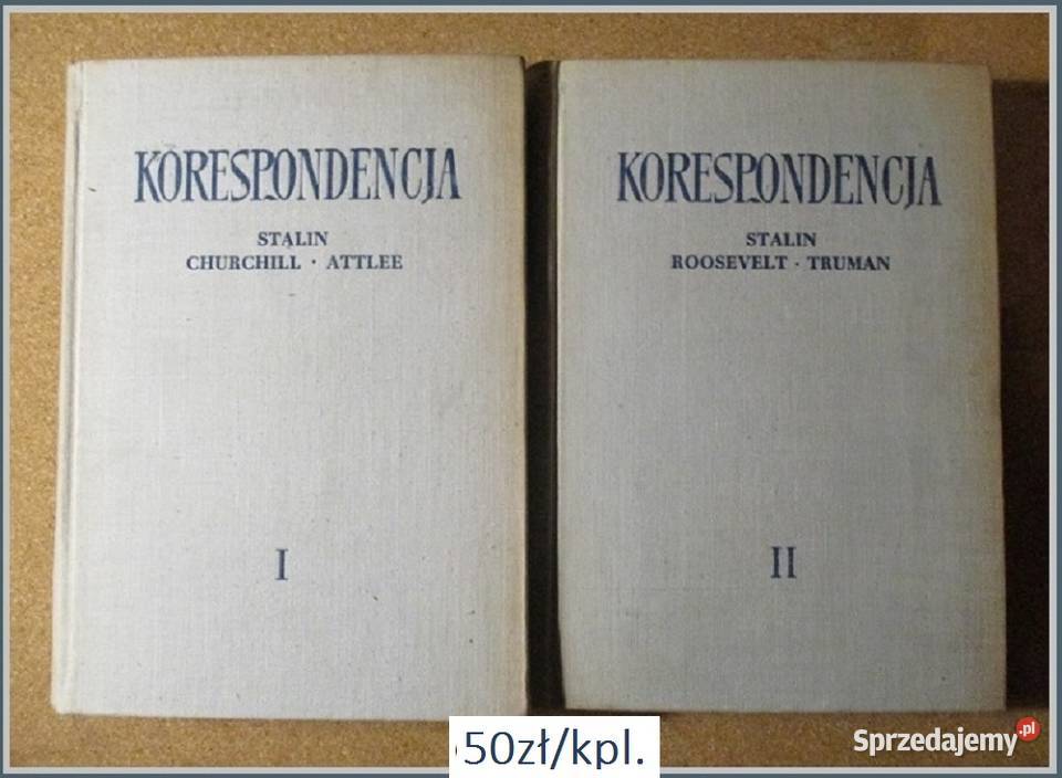 Korespondencja Stalin Churchill Attlee Łódź