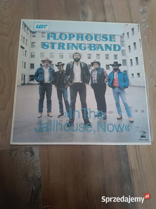 Płyta winylowa zespołu Flophouse String band Bydgoszcz