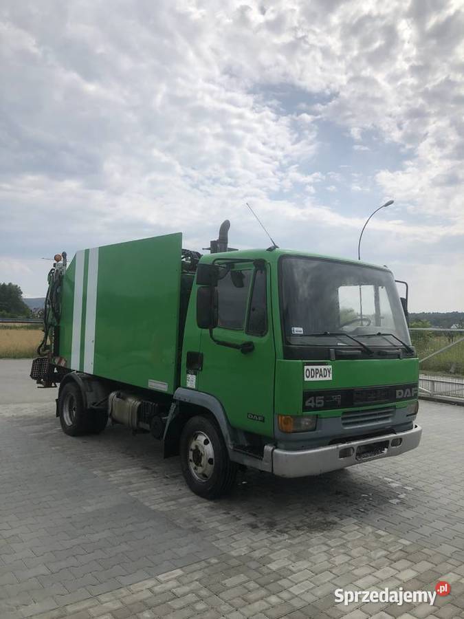 Daf AE45 Śmieciarka Tuchów