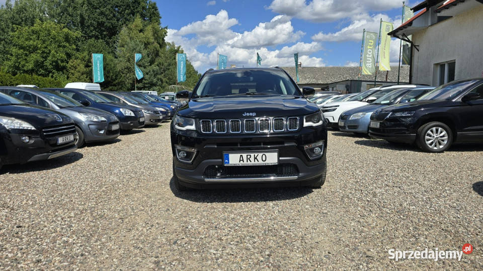 Jeep Compass Limited polski salon I właściciel aluminiowe felgi Zieleniewo